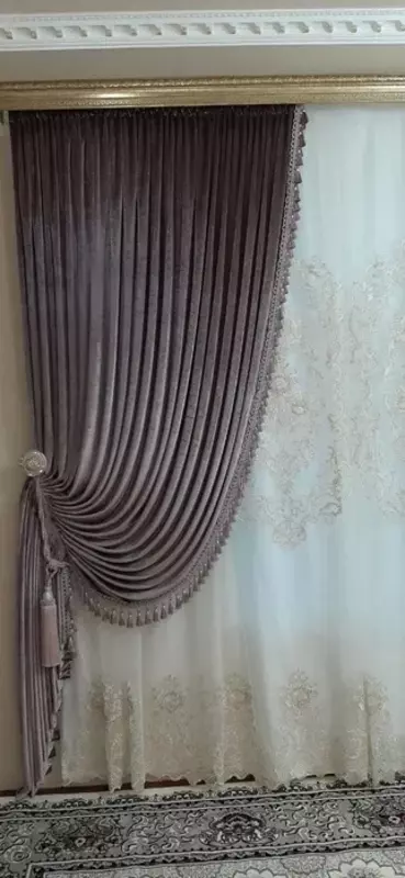 Химчистка штор по низким ценам - от 20 000 сум