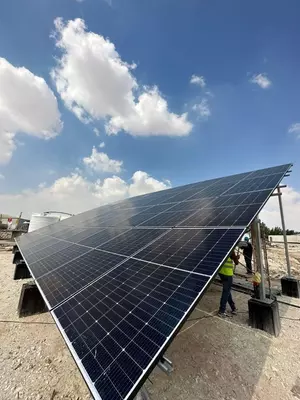 Quyosh panellarini ornatish