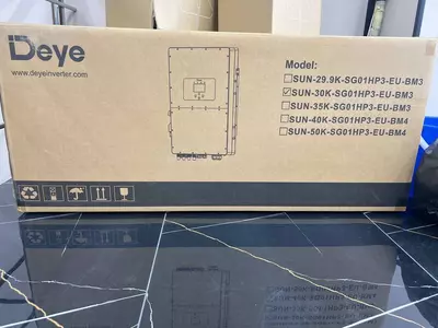 Инвертор гибридный Deye SUN-30K-SG01HP3-EU-BM3 30 kvt Hybrid