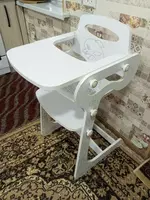 Bolalar uchun o'sayotgan ovqat stuli