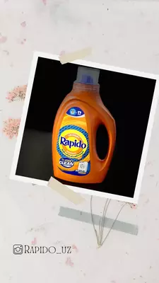 1500 г жидкость для стирки Rapido Turbuclean для цветного белья - 45 000 сум от 160 шт.