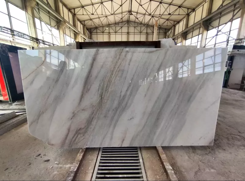 Мрамор АКТАУ white-gray 2 см