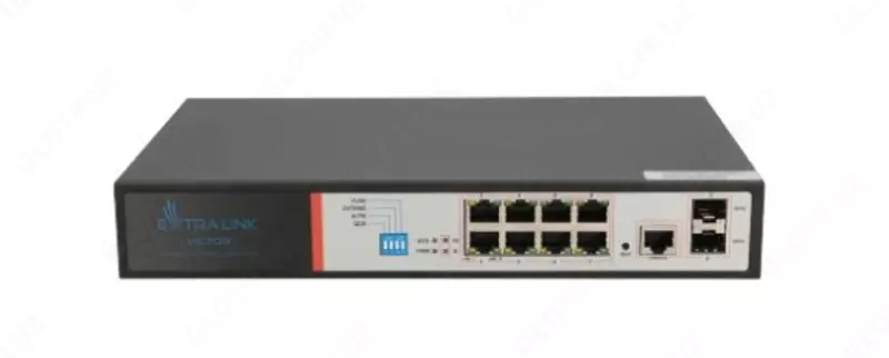 Коммутатор Extralink VICTOR PoE 8x Gigabit PoE/PoE+