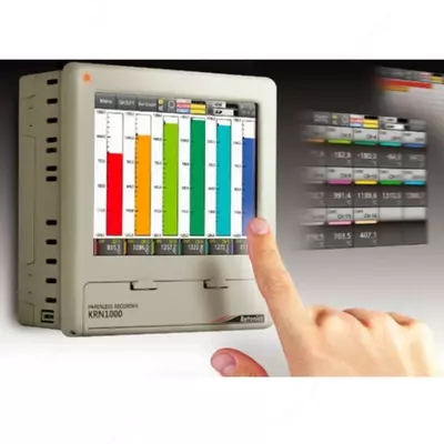 AUTONICS KRN1000 ВИДЕОГРАФИЧЕСКИЙ РЕГИСТРАТОР C ЦВЕТНЫМ СЕНСОРНЫМ ЭКРАНОМ