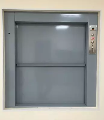 монтаж и пуско-наладка малого грузового лифта "TECOM" TES-0100 (100 кг