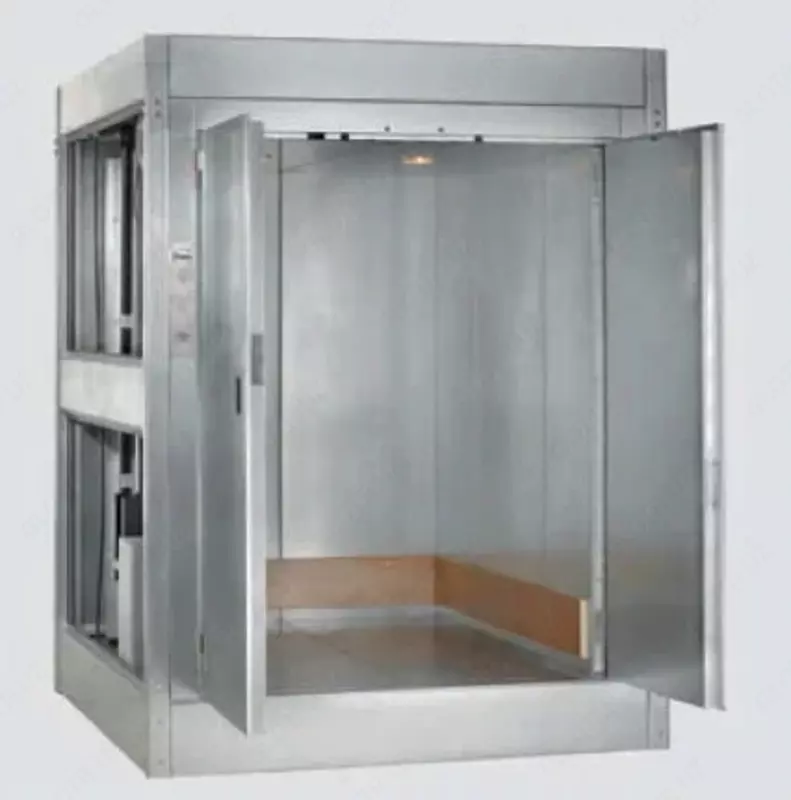 монтаж и пуско-наладка малого грузового лифта "TECOM" TES-0200 (200 кг