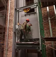 "TECOM" LP-0450 yo'lovchi liftini o'rnatish va ishga tushirish (450 kg