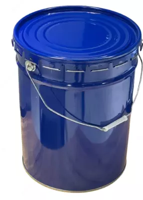 Металлическое ведро с крышкой корона 20л