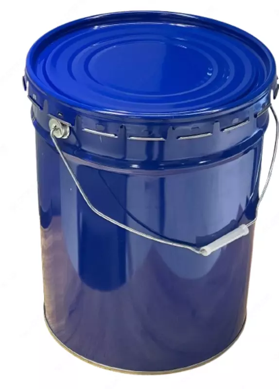 Металлическое ведро с крышкой корона 20л