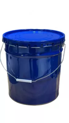 Металлическое ведро с крышкой корона 15л