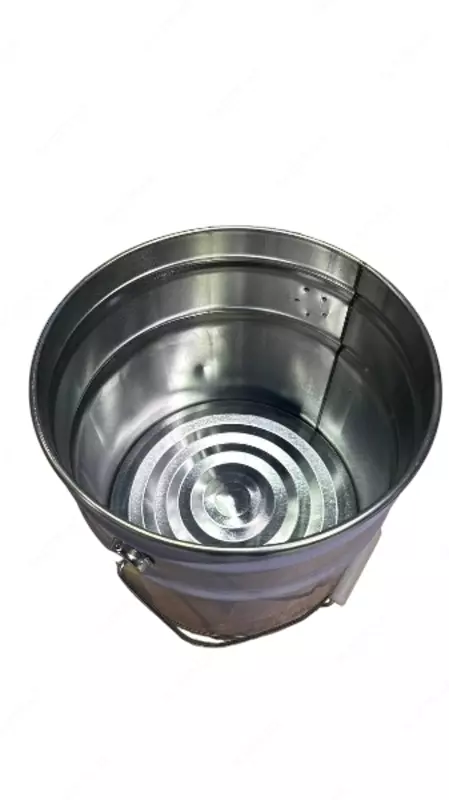 Металлическое ведро с крышкой корона - 29 000 сум