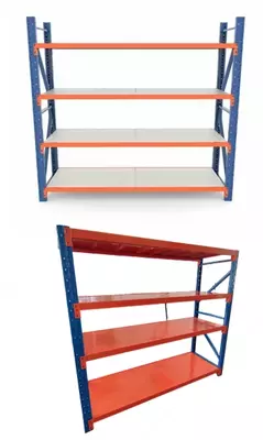 Система стеллажей для хранения паллет средней нагрузки (1