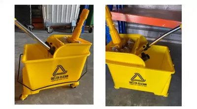 Ведро с отжимом и колесами 20 литров - 458 752dan so'm dan 1 dona