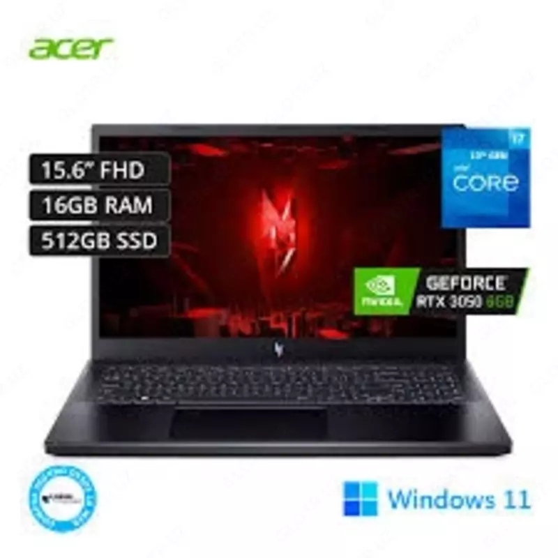 ACER NITRO ANV15-51-71PD I7-13620H 16GB 512GB RTX 3050 6GB 15.6 FHD IPS 144Hz - 11 095 000 so'm