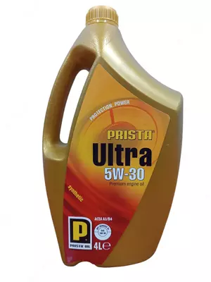 Моторные масла Для легковых автомобилей и легких коммерческих грузовиков Синтетические моторные масла  Prista Ultra 5W30 (4L) API SL/CF