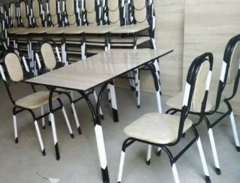 Комплект Стол и Стулья (6+1). Seren Mebel