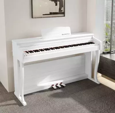 Raqamli pianino. Elektron pianino. Fortepiano BLANTH-8808 (oq)