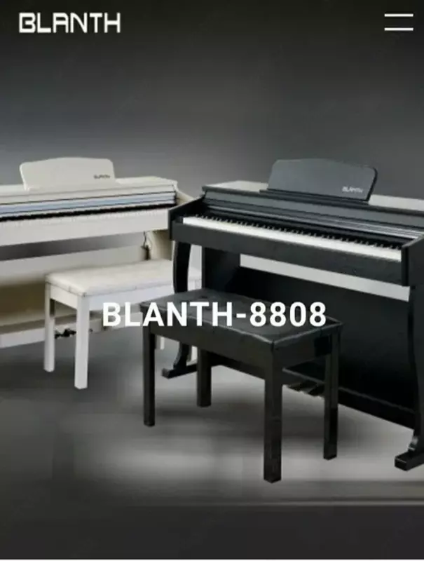 6 300 000 сум Цифровое Пианино. Электронное пианино. Фортепиано BLANTH-8808 (черный)