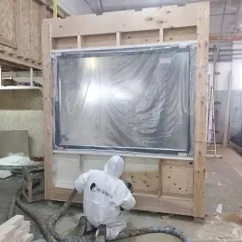 Теплоизоляция стен модульного дома