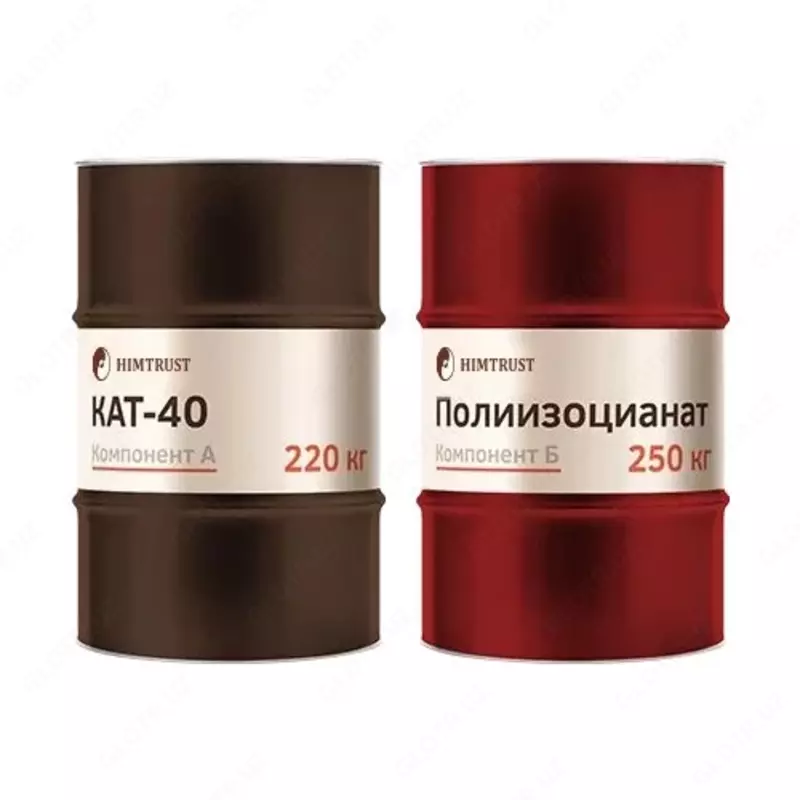 Компоненты для изоляции труб ППУ СКТ-40