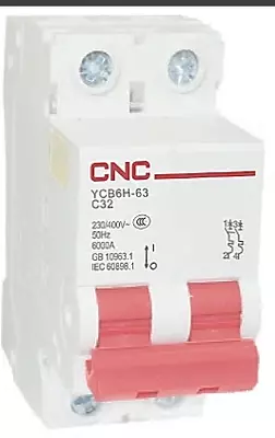 31 761 so'm / dona Автоматический выключатель YCB7-63N 2P C10А 6kA