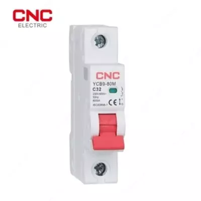 Автоматический выключатель YCB9-80M 1P 25A 10kA - 36 026 so'm / dona