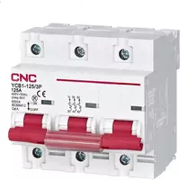 Автоматический выключатель YCB7-125 4P 100A