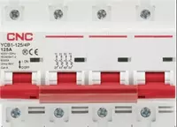 158 516 so'm Автоматический выключатель YCB7-125 3P 125A