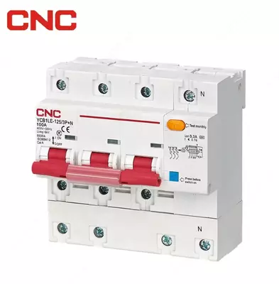 Автоматы дифференциальные YCB6HLE-63 3P+N C50A 100mA - 162 840 сум / шт