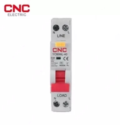 195 984 сум / шт Автоматы дифференциальные YCB9NL-40 1P+N 16A