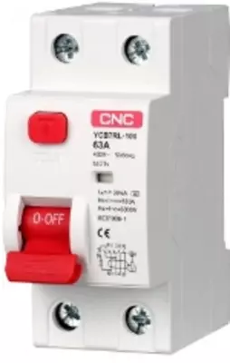 Автоматы УЗО YCB7RL-100 6kA 1P+N 32A AC 30mA