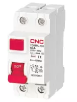 Автоматы УЗО YCB7RL-100 6kA 4P 80A AC 100mA - 259 391 so'm