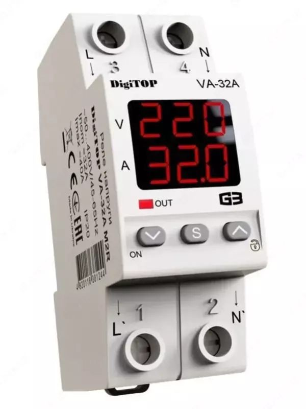 DigiTOP VA-32A M2R kuchlanish rölesi