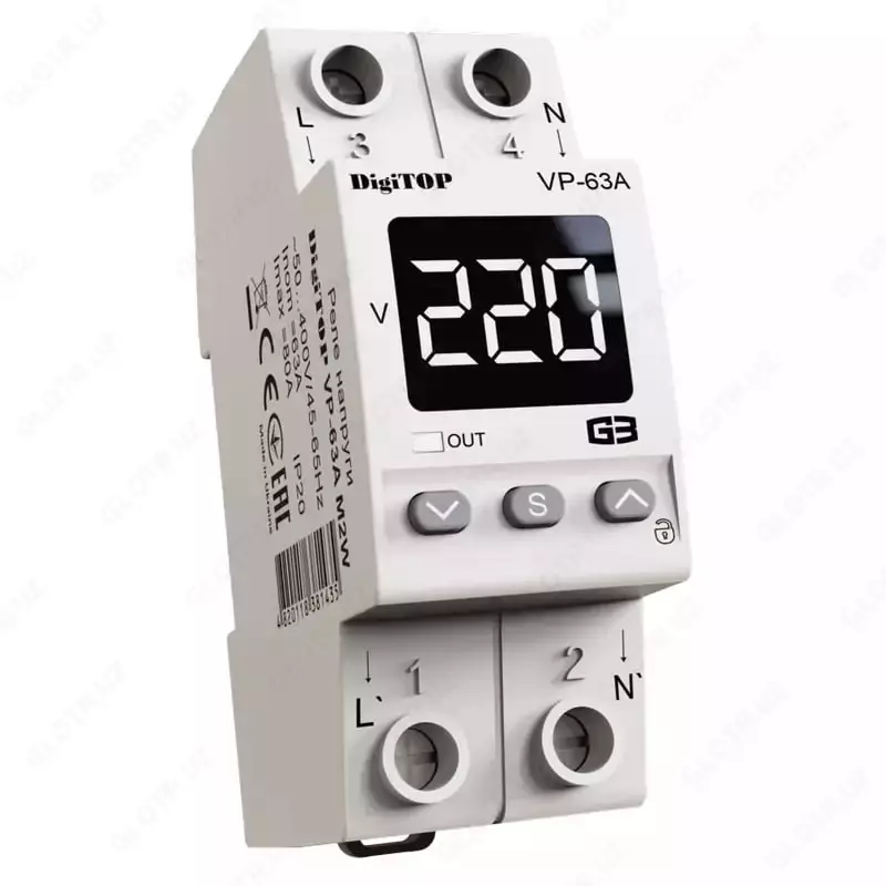 DigiTOP VP-63A M2W kuchlanish rölesi