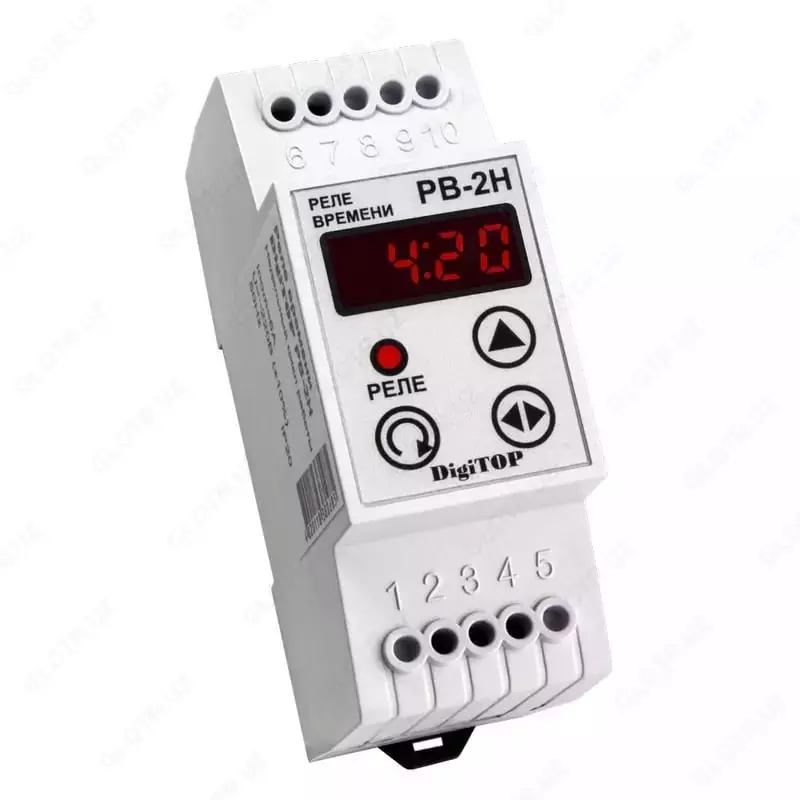 Реле времени (программируемое) DigiTOP РВ-2Н (7 дней)