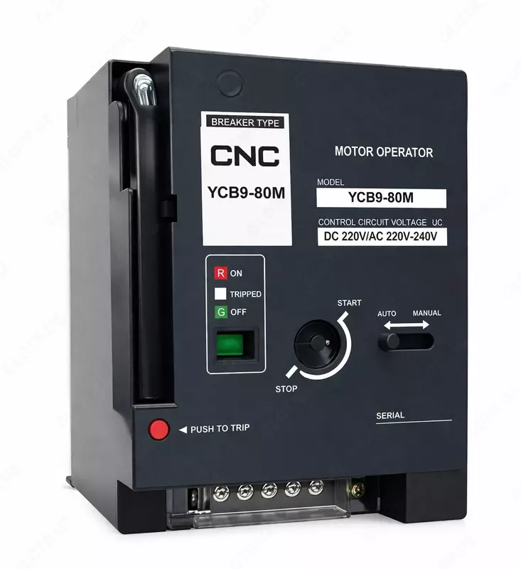 Электрический привод для модульных автоматов CNC Electric YCB9-80M (Арт. - mcb-privod-1p-2p)