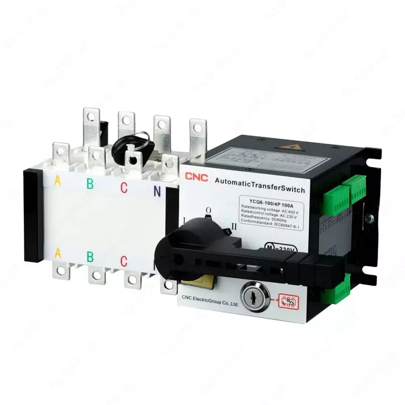 Avtomatik kirish zahirasi CNC Electric YCQ6 (Avr-YCS1-3p-0100)