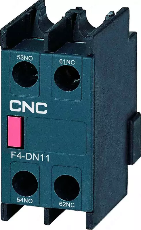 Приставка контактная CNC Electric F4-DN для контактора CJX2 (Арт. - pr-F4-K22)