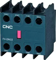  Приставка контактная CNC Electric F4-DN для контактора CJX2 (Арт. - pr-F4-K22) - 
