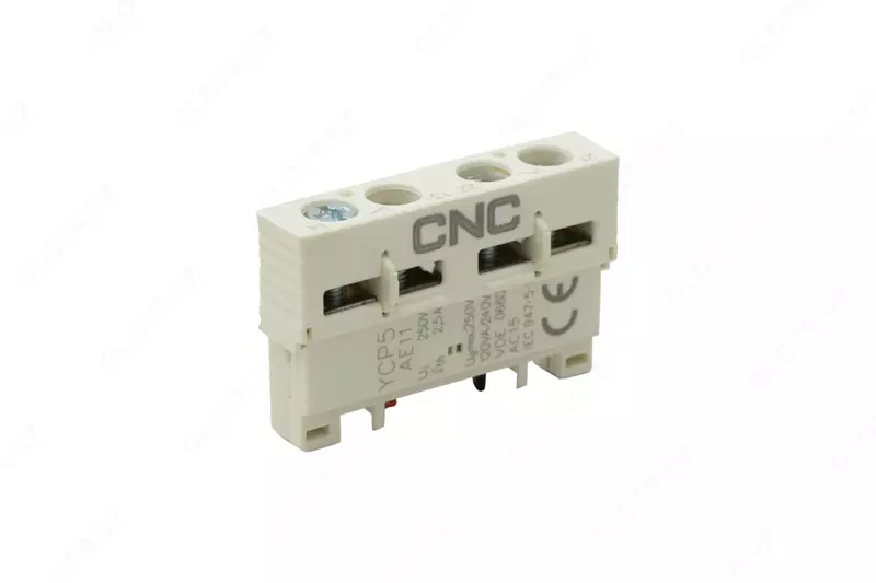 Вспомогательный контакт (верхний монтаж) CNC Electric YCP5-AЕ11  1НО+1НС (Арт. - vk-vm-ycp5-ae11)