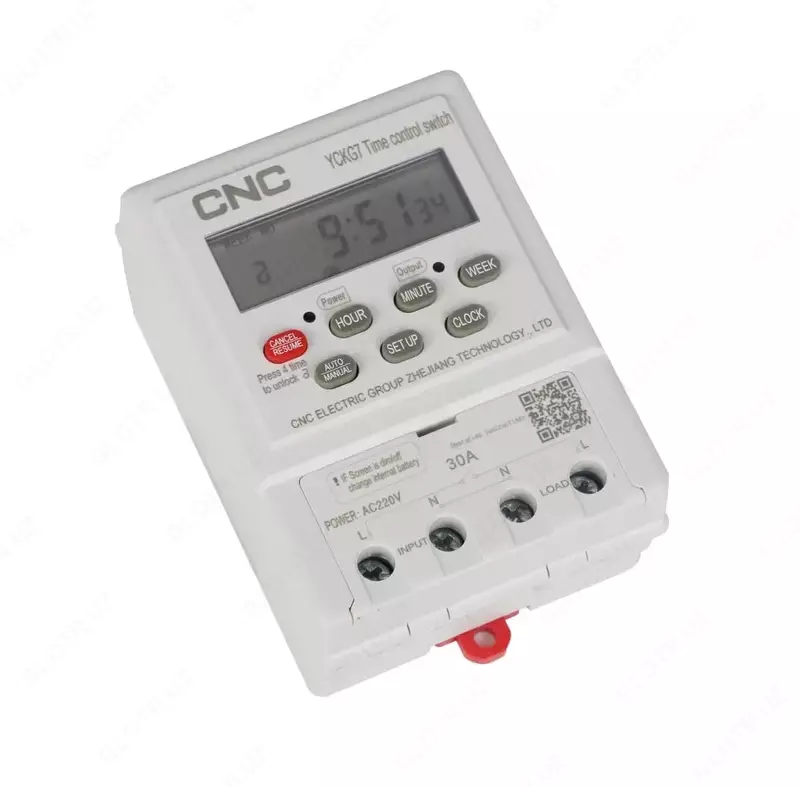  Реле времени цифровое (таймер) CNC Electric YCKG7 (Арт. - rv-YCKG7) - 