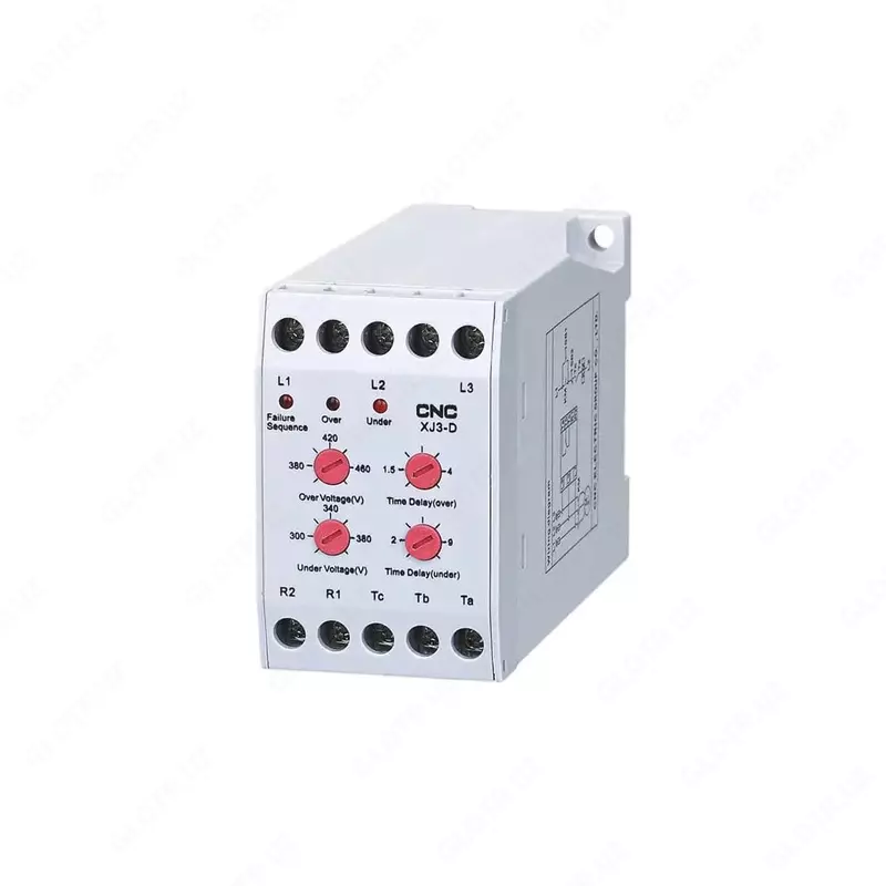 Реле контроля фаз CNC Electric XJ3 (Арт. - rkf-xj3-s)