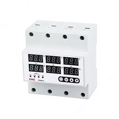 CNC Electric YC9VA tok monitoringi bilan raqamli kuchlanish relesi (RN-ycva-1-63-modda)