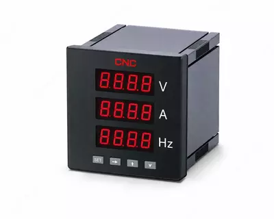 Raqamli ampermetr-voltmetr-gertsmetr CNC Electric YC-7K3-UIF
