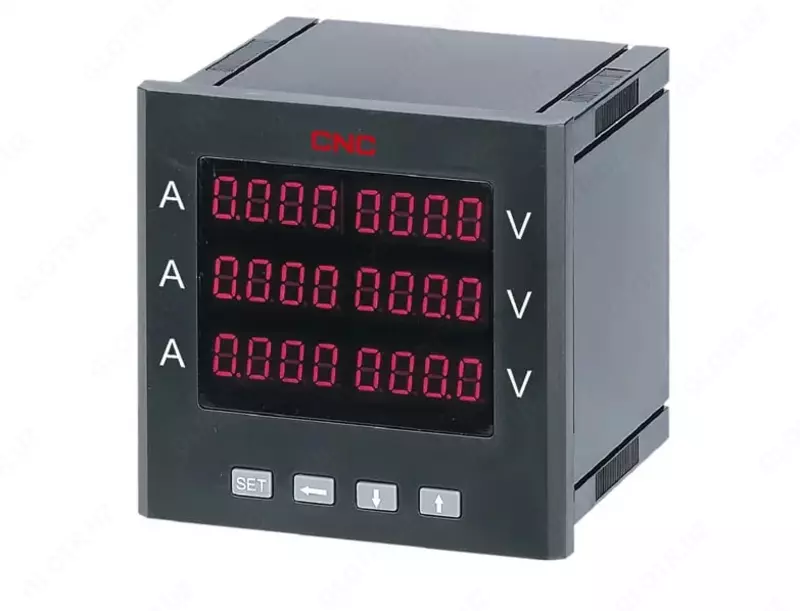 Raqamli ozgaruvchan tok ampermetri CNC Electric YC-7S1-I+RS (Savdo - sv-ac+dc+rs-85-265)