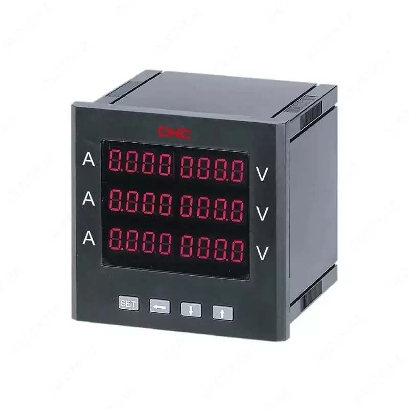 Цифровой DC вольтметр CNC Electric YC-7S1-U+RS (Арт. - sv-ac+dc+rs-85-265)