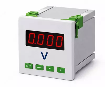 Цифровой DС вольтметр CNC Electric YC-7K1-U (Арт. - sv-ac+dc+rs-85-265)