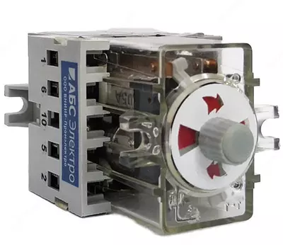 Реле электромагнитное промежуточно-указательное РЭПУ-12М (Арт. - реле-рэпу-12m-101-1-220в)