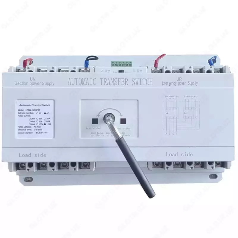 Автоматический Ввод Резерва UPOWER RDS2 (Арт. - avr-rds2-0125e-4p-0125)