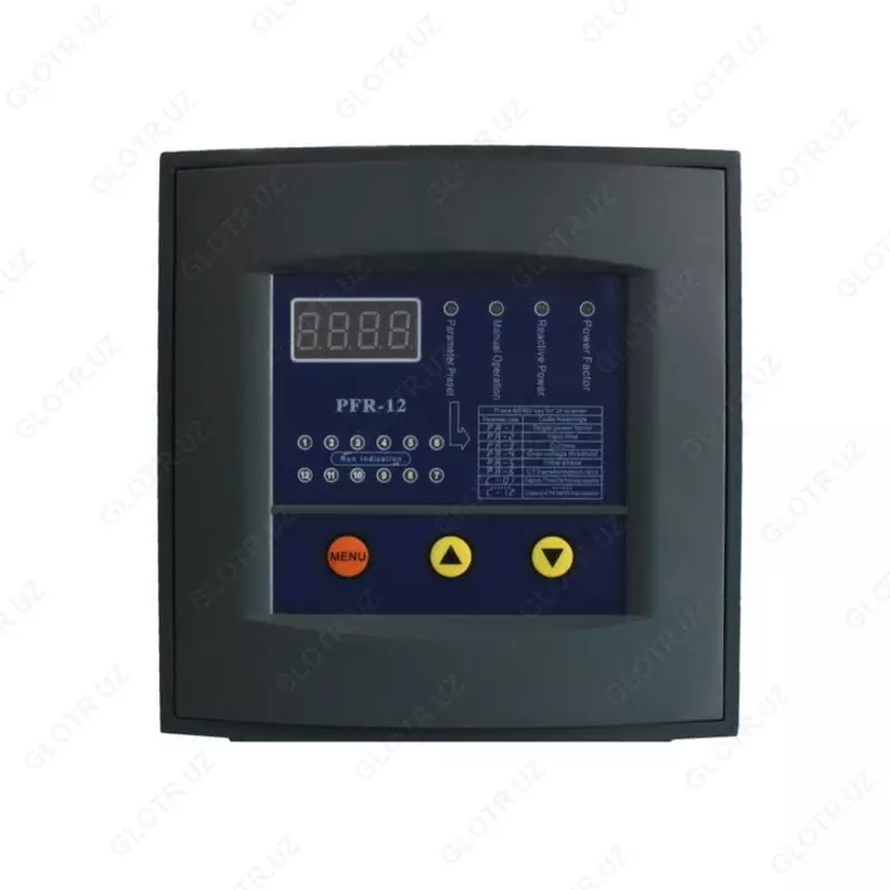 Reaktiv quvvat kompensatsiyasi boshqaruvchisi UPOWER PFR-12 (Avr-YCS1-kontroller-1-modda)